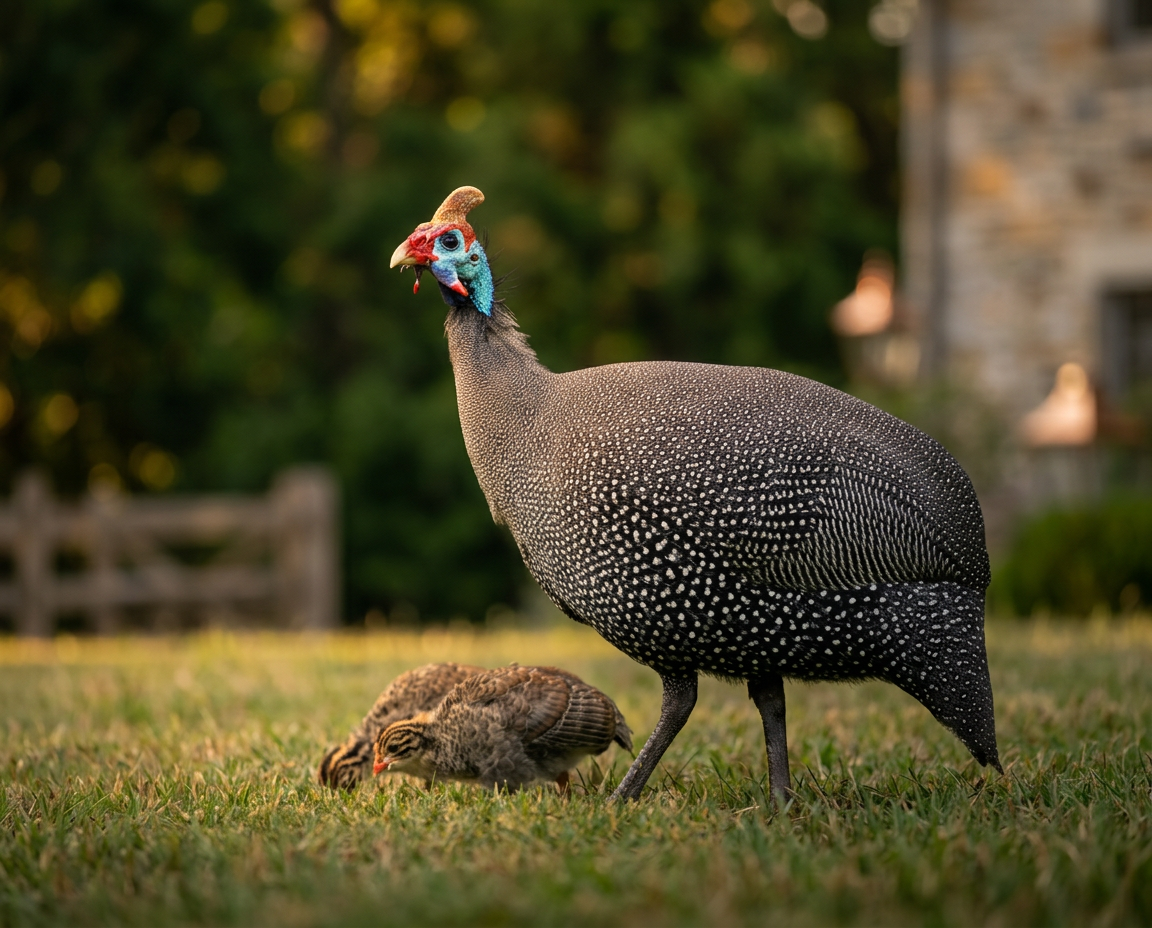 Guinea Hen — live poultry and livestock at NY Poultry & Livestock in Brooklyn