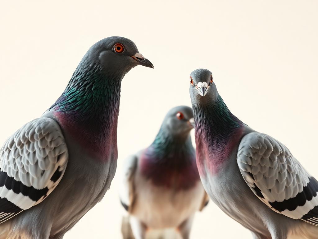 Pigeons — live poultry and livestock at NY Poultry & Livestock in Brooklyn