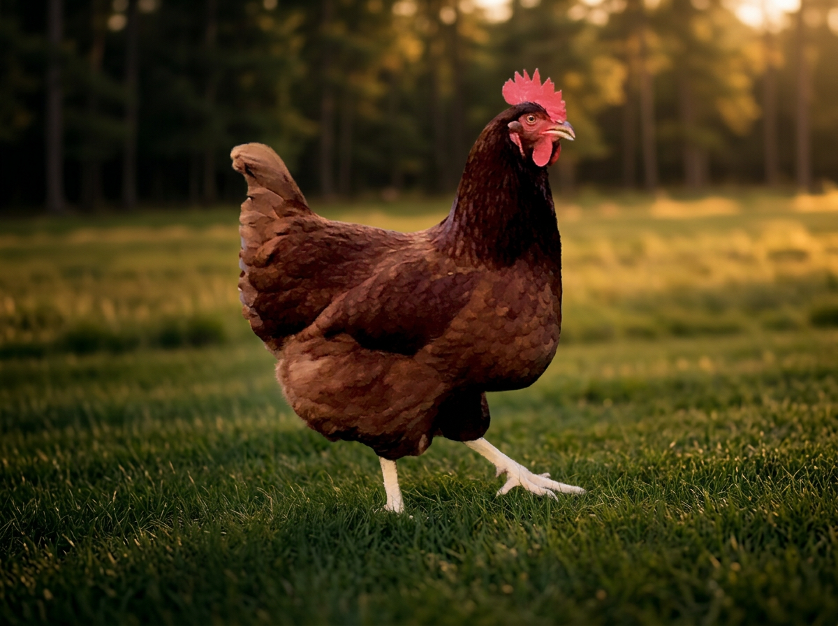 Red Fowl — live poultry and livestock at NY Poultry & Livestock in Brooklyn