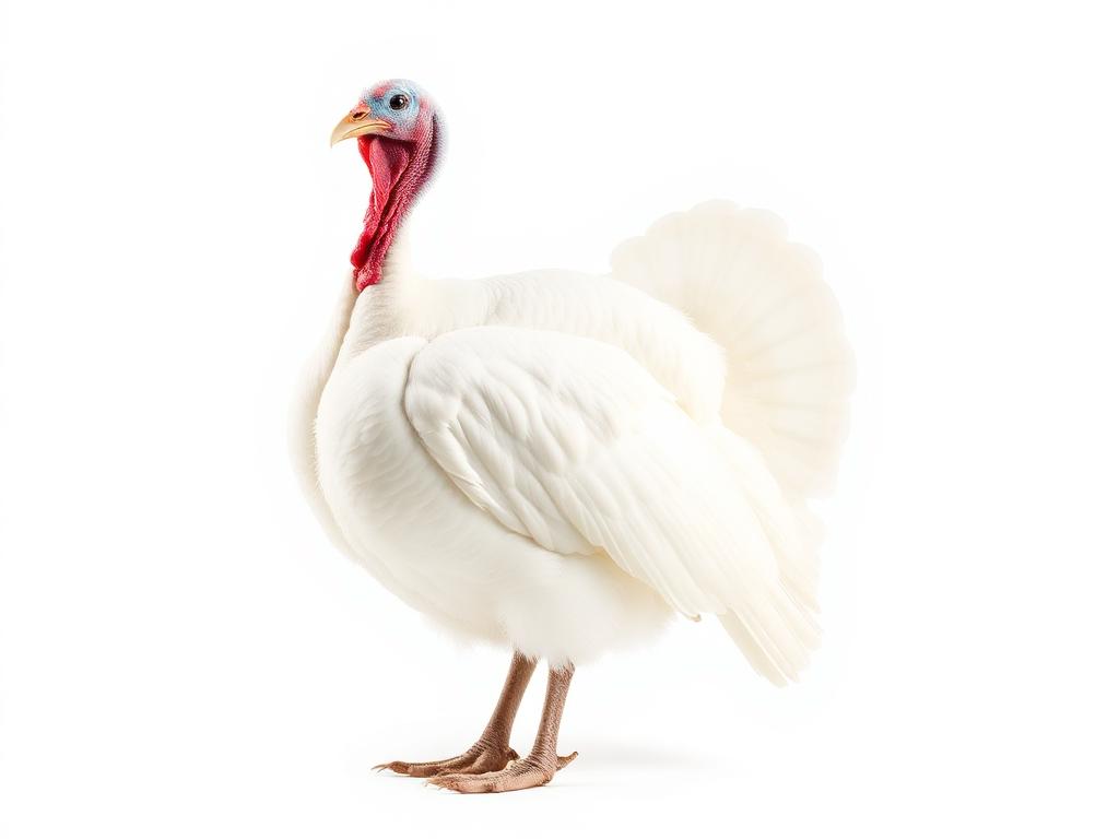White Turkeys — live poultry and livestock at NY Poultry & Livestock in Brooklyn